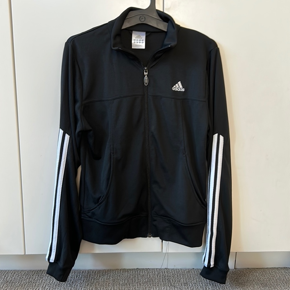 Traditional lightweight women’s adidas track jacket